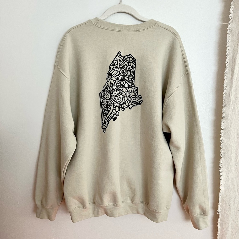 Maine oversized sweatshirt